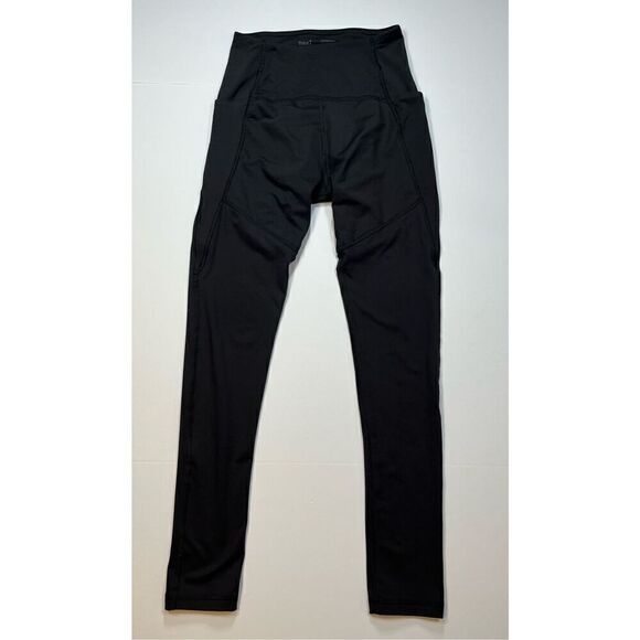 Thinx High Waisted Black Period Leggings w Pockets Moderate Absorbency Size XS - Picture 3 of 13